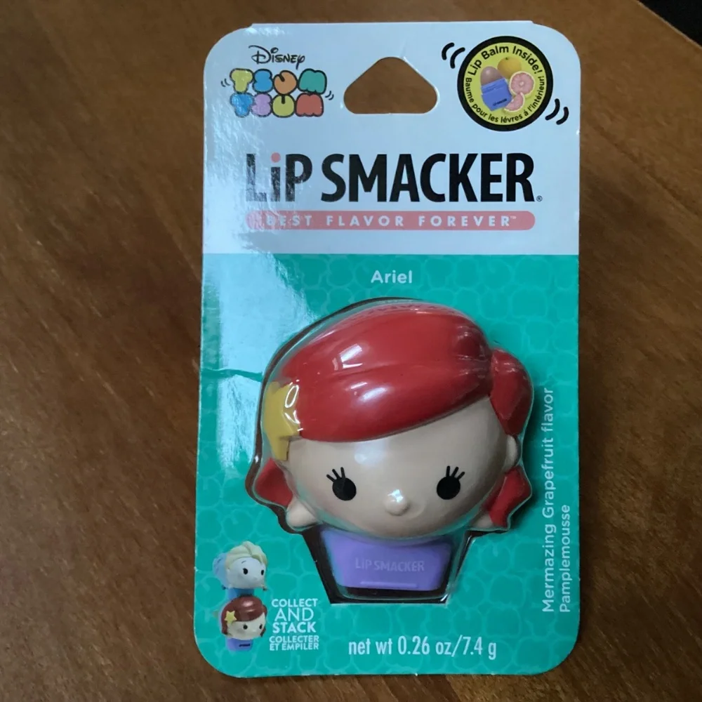 Disney Tsum Tsum Lip Smacker Best Flavor Forever Ariel Lip Balm